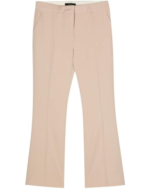 Seventy Natural High-waist Flared Trousers