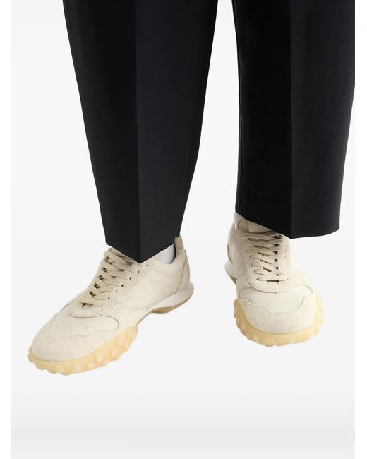 Jil Sander White Moon Sneakers for men