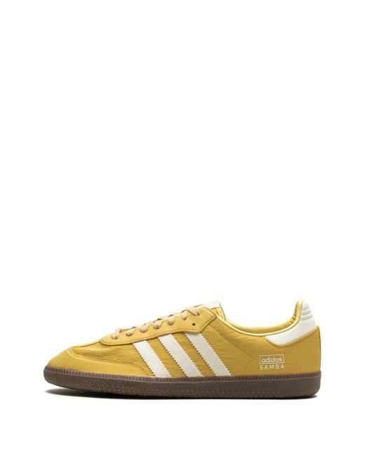 Adidas Samba Og Reflective Nylon Oat Sneakers in Yellow für Herren