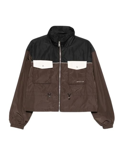 P.E Nation Jack Met Ritsdetail in het Brown