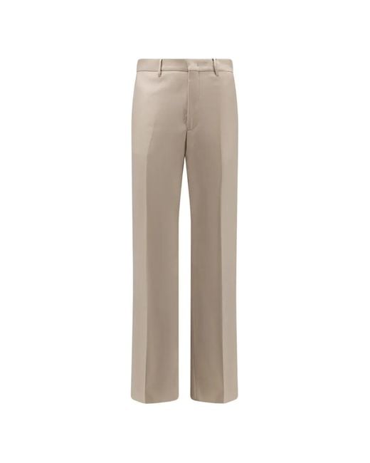 Tagliatore Natural Virgin Wool Trousers for men