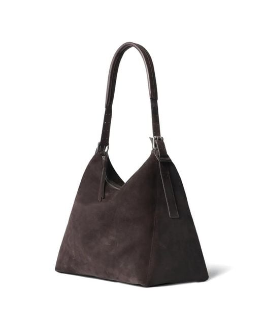 Lemaire Black Belted Shoulder Bag