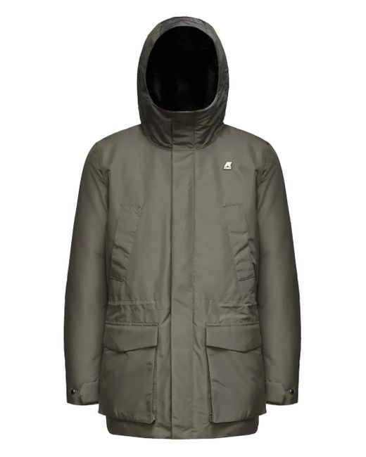K-Way Gray Joshua Coat for men