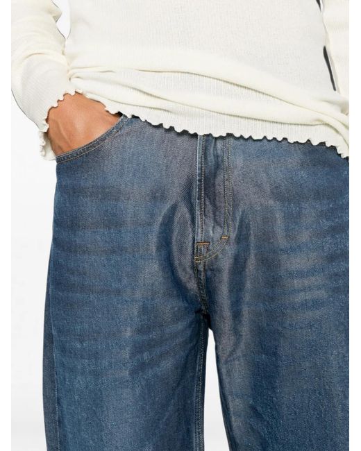Our Legacy Blue Faded-Effect Jeans for men