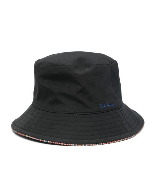 Paul Smith Black Reversible Bucket Hat