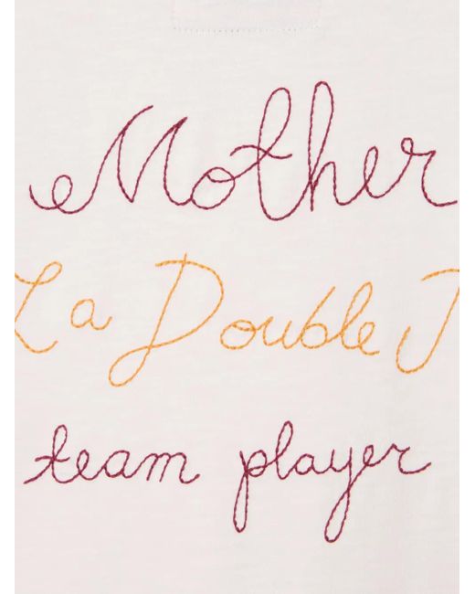 LaDoubleJ White X Mother The Sinful T-Shirt