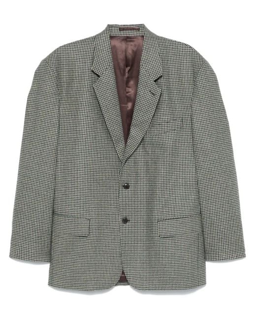 Blazer En Pied De Poule Random Identities de hombre de color Gray