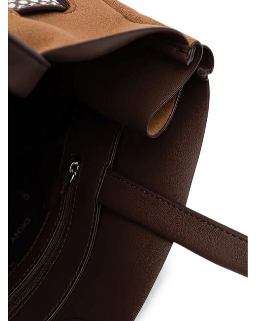 DKNY Brown Bryar Buckle-Fastening Tote Bag