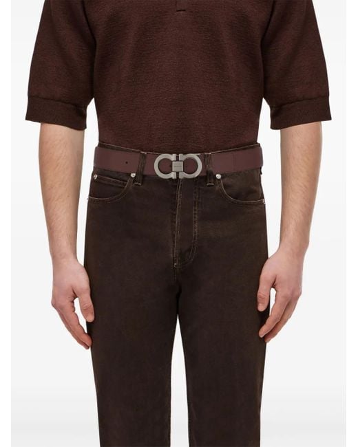 Ferragamo Brown Belts for men