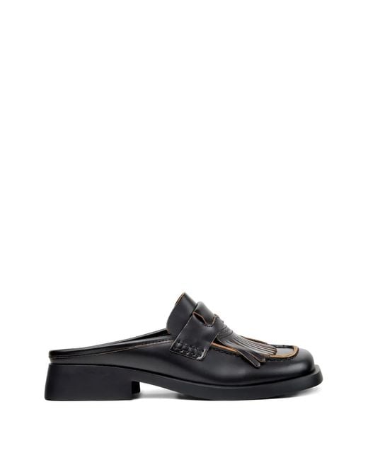 Camper White Donna Twins Tasselled Mules