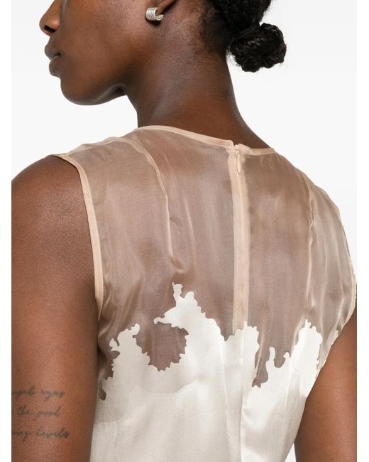 JULIE KEGELS White Debby Midi Dress