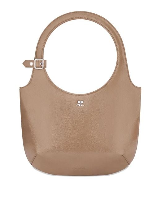 Borsa A Spalla Holy di Courreges in Brown