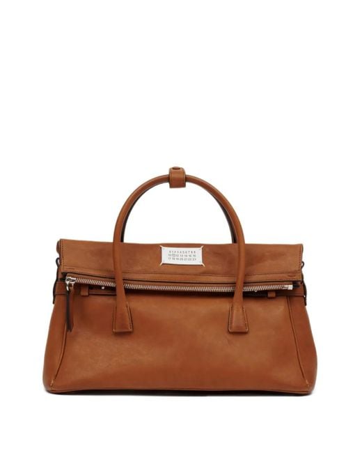 Borsa Tote Loved To Death di Maison Margiela in Brown