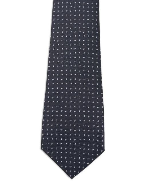 Kiton Blue Cravate En Soie for men