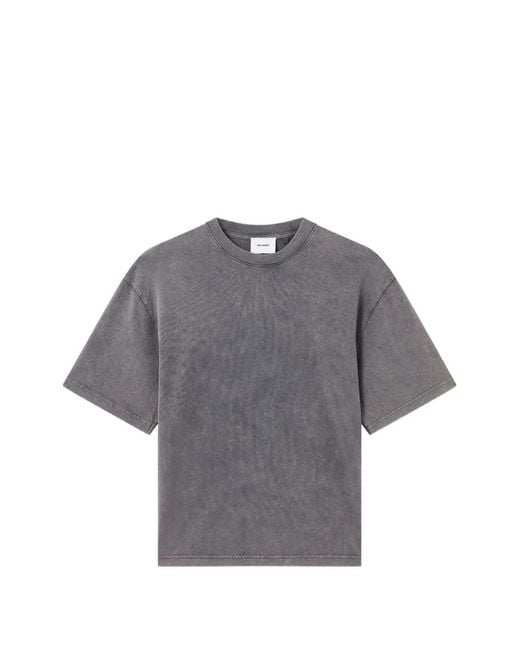 Axel Arigato Gray Acid-Wash T-Shirt for men