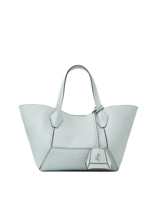 Jimmy Choo Blue Kleine Diamond Tote Bag
