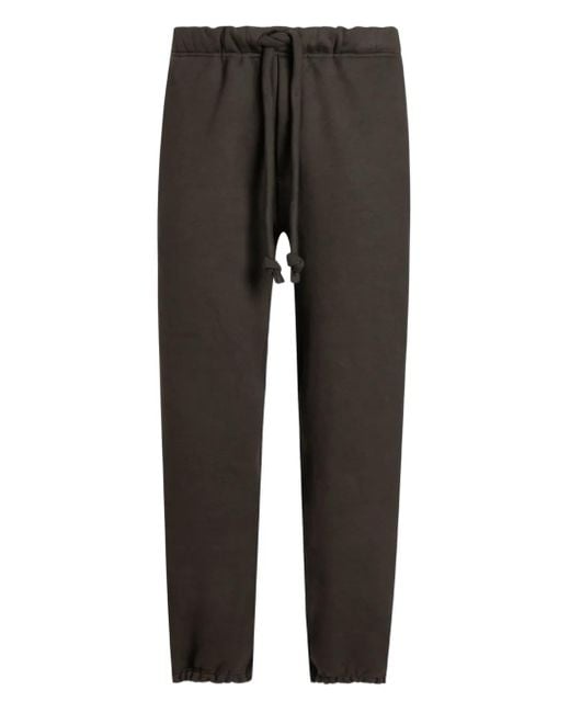 Dolce & Gabbana Gray Drawstring-Waist Track Pants for men