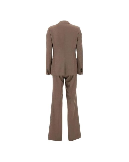 Tagliatore Natural Single-Breasted Virgin Wool Suit