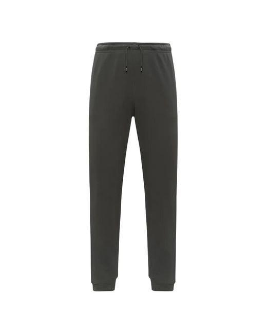 K-Way Black Drawstring Track Pants for men
