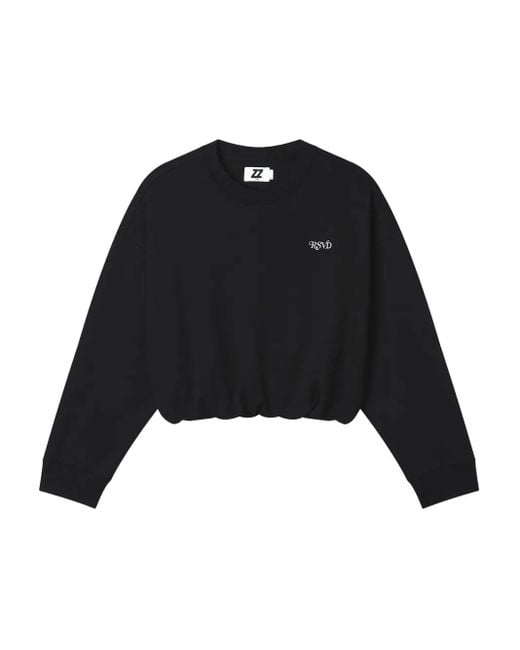 Izzue Black Embroidered Sweatshirt