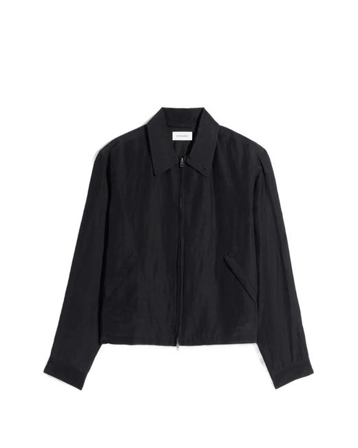 Lemaire Black Crop Jacket for men