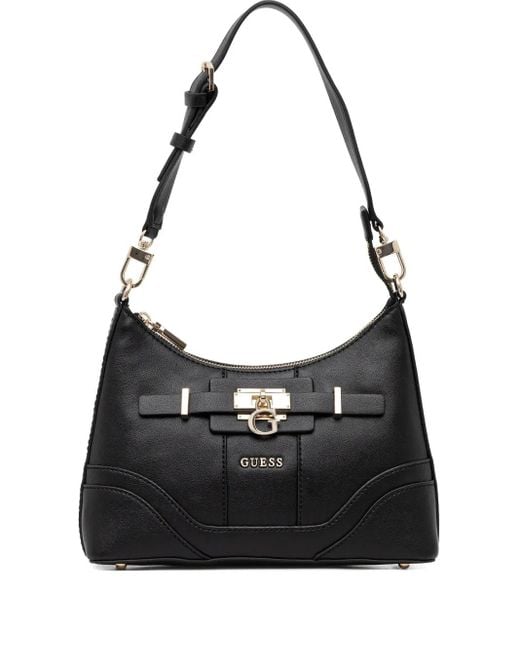 Guess Black Greyson Shoulder Bag