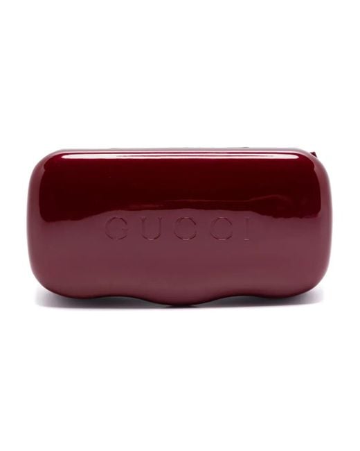 Gucci Pink Cat-Eye Runway Acetate Sunglasses