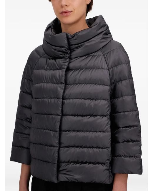 Herno Black Sofia Bomberjacke