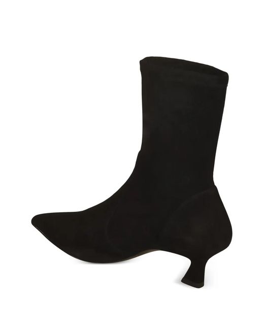 Stuart Weitzman Black 50Mm Vinnie Boots