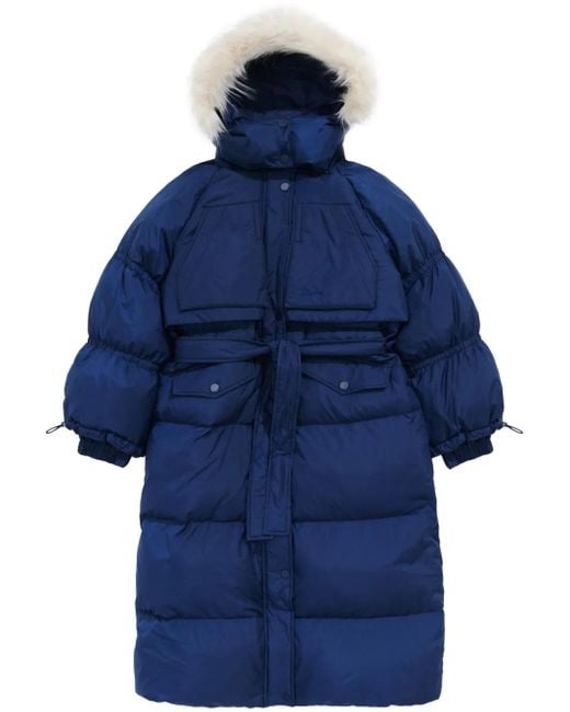 Bimba Y Lola Blue Padded Coat