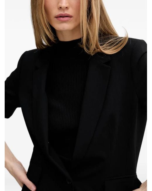 Blazer Con Botones DKNY de color Black