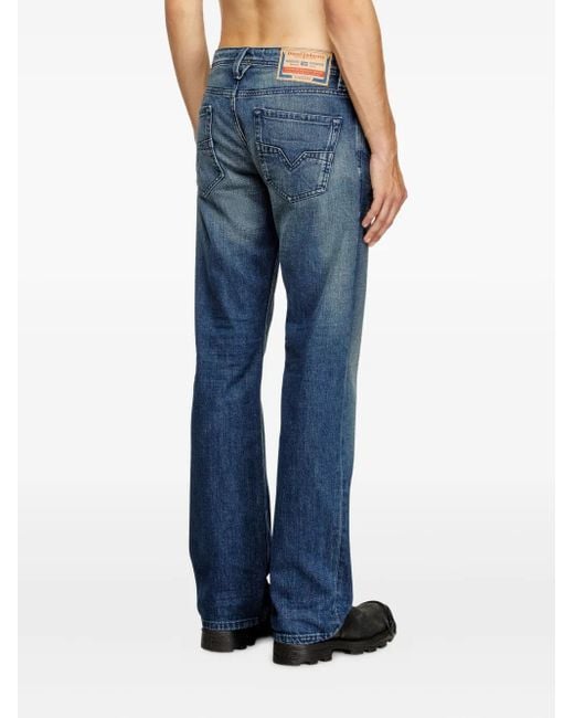 DIESEL Blue Regular Jeans Low Waist 1985 Larkee for men