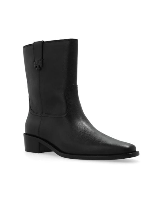 Tory Burch Black Ankle Boots