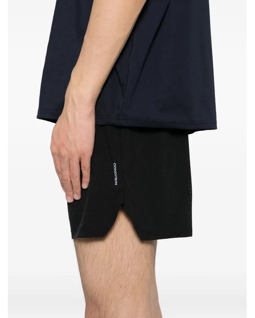 CONDITION WEAR Black Aero Shorts for men