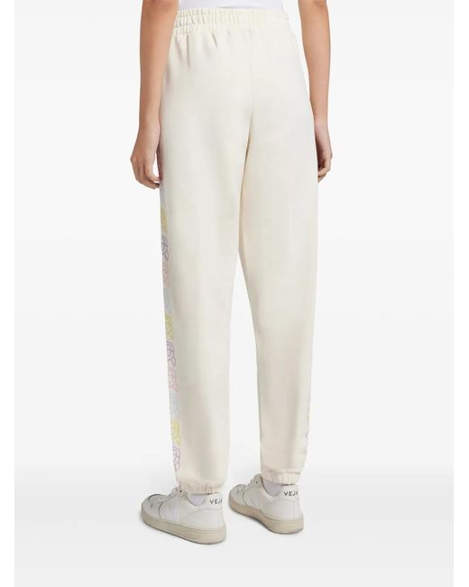 Karl Lagerfeld White Ikonik 20 Outline Track Pants