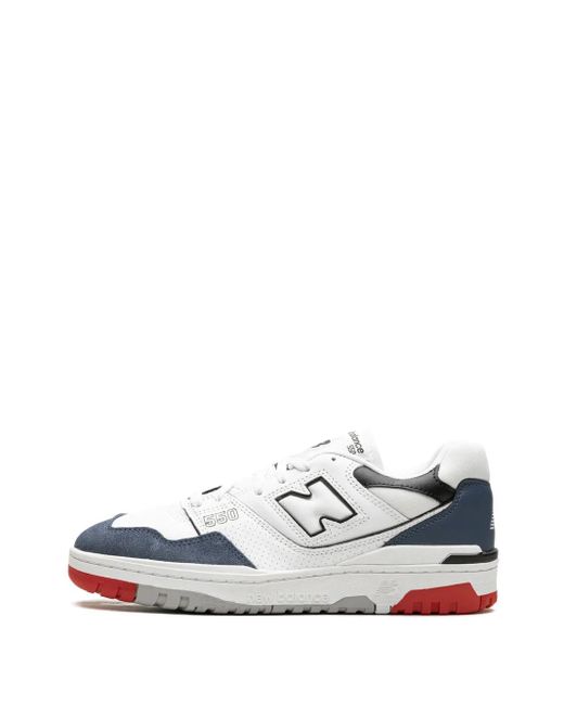 New Balance White 550