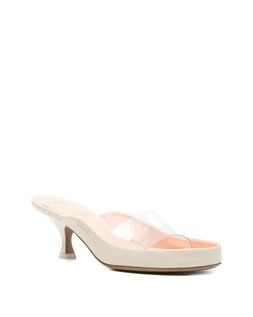 Chloé Natural Junie Mules
