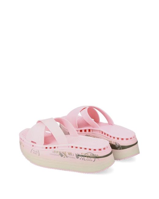 Premiata Pink Moura Slides