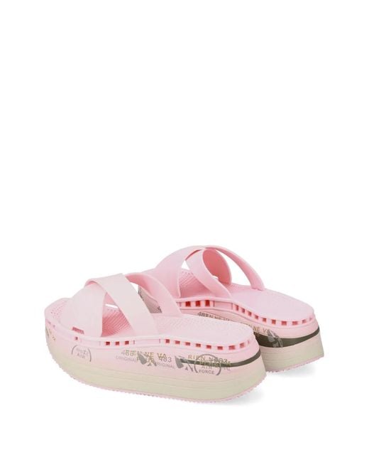 Premiata Pink Moura Slides