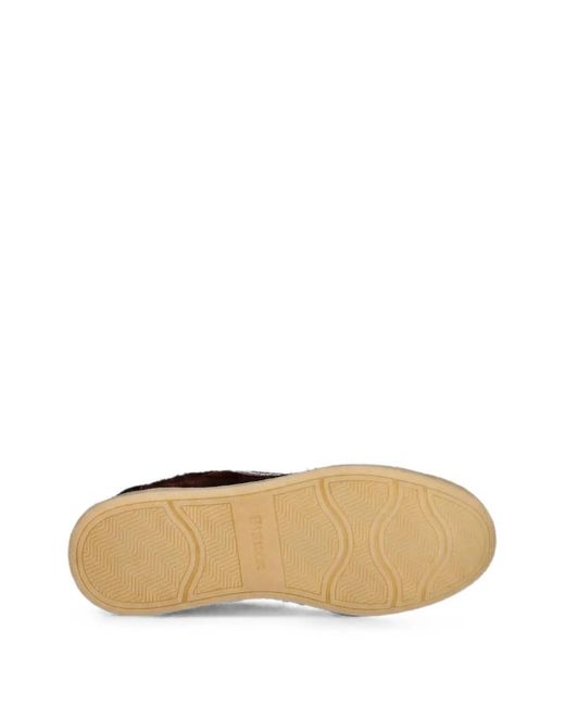 Blauer Black Aurora01/Rev Lace-Up Logo-Appliqué Sneakers