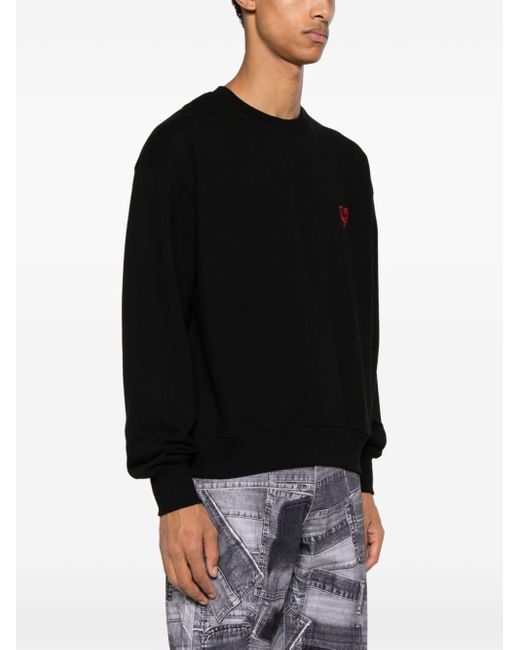 ANDERSSON BELL Logo-embroidered Oversized Jumper in Black | Lyst