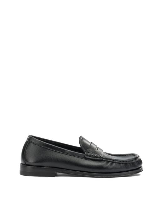 Henderson Black Penny Loafers Loafers