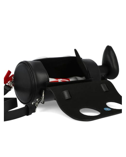 Walter Van Beirendonck Black Sac Cabas My Cilinder Friend