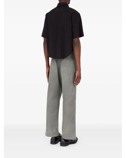 Maison Margiela Black Cotton Shirt for men