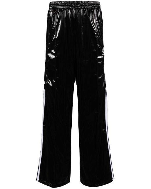 Pantalones con logo bordado Doublet de hombre de color Black