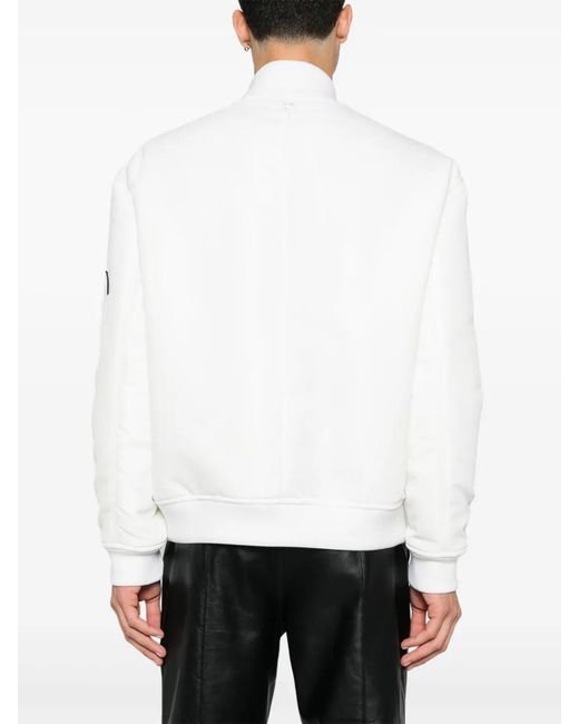 Courreges White Cocoon Bomber Jacket for men