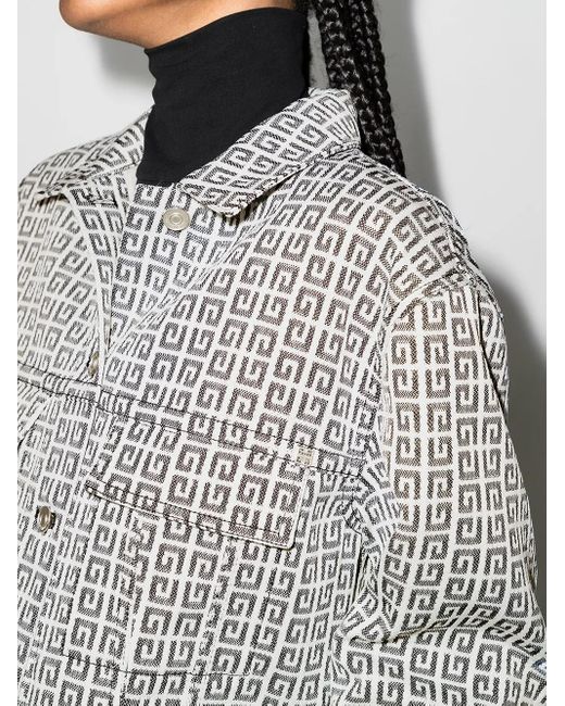 Givenchy Denim Jack in het Gray