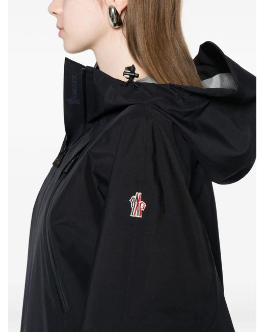 Moncler Black Santec Gore-Tex Jacket