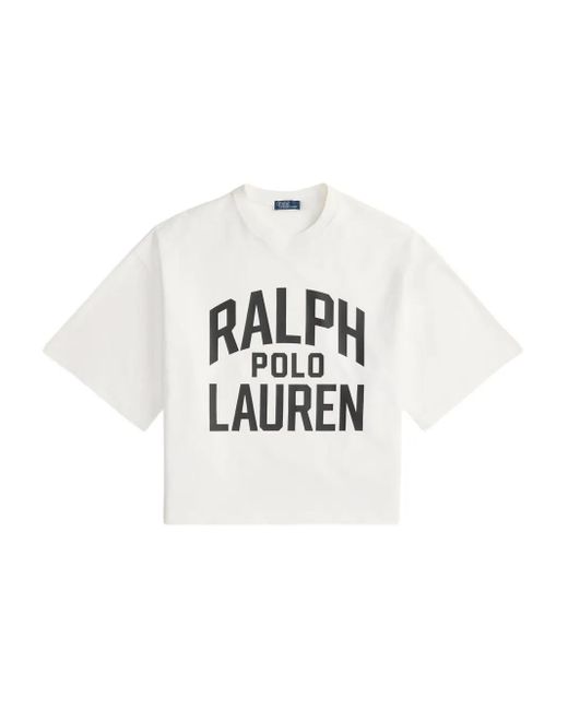 Polo Ralph Lauren White Crew-Neck T-Shirt