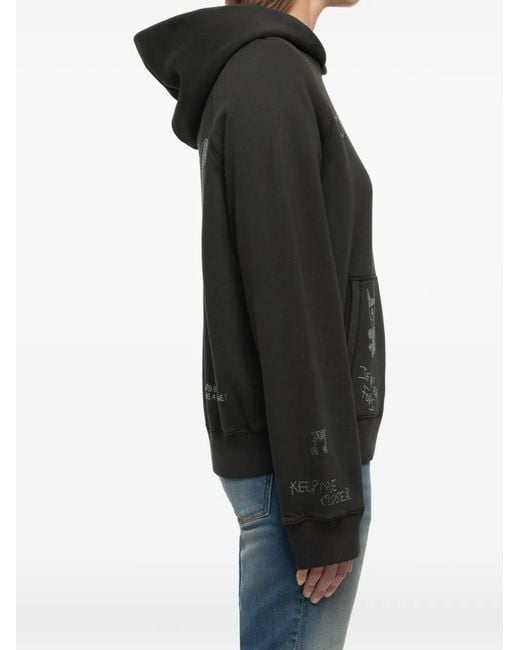 Zadig & Voltaire Black Georgy Mo Chin Mul Hapy Zv St